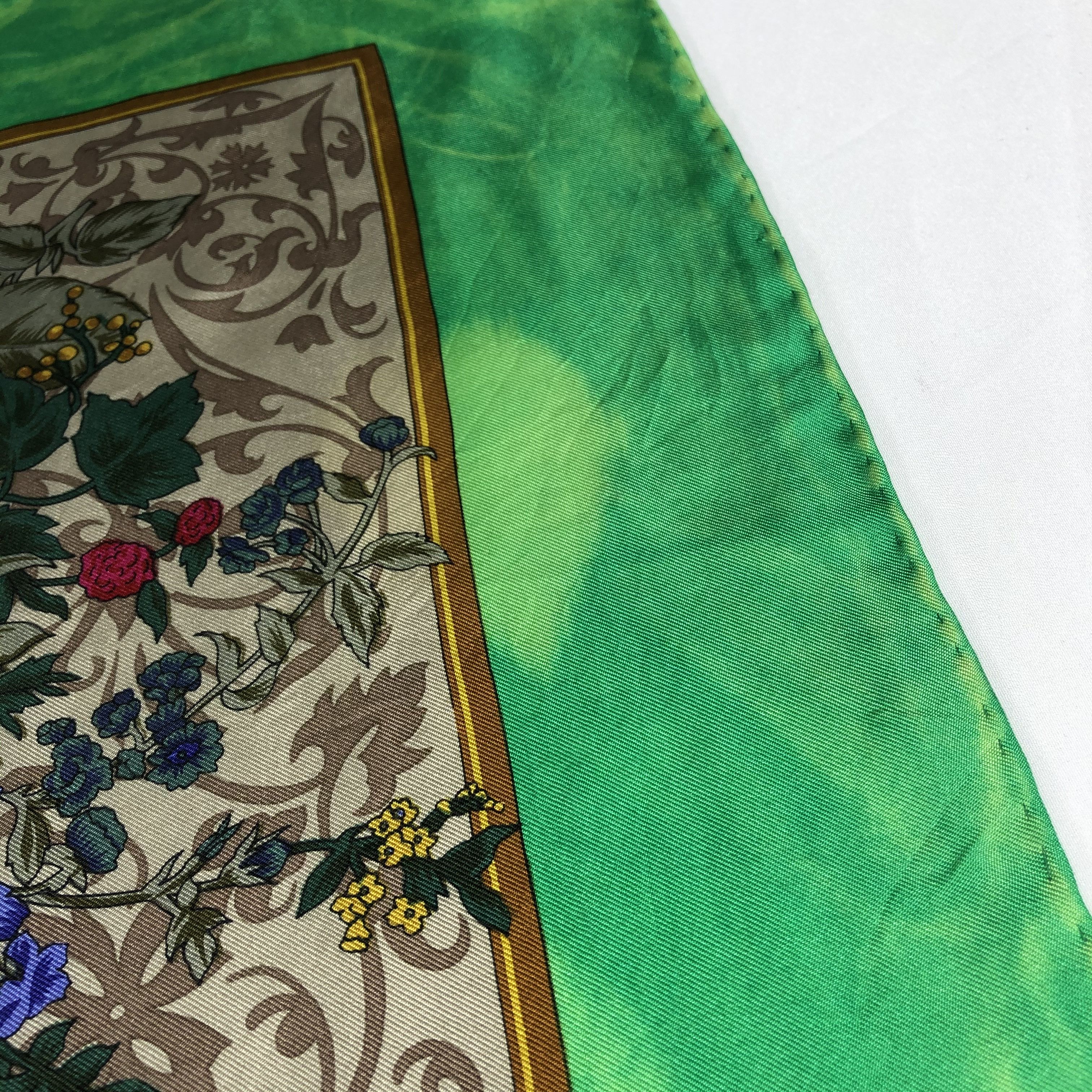 Lancel Vintage Lancel Silk Scarf Size ONE SIZE - 6 Thumbnail