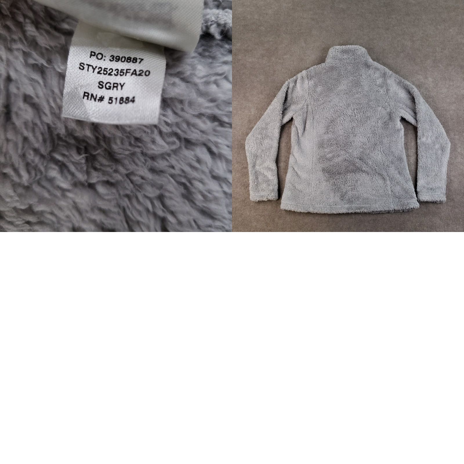 Patagonia Patagonia Los Gatos Jacket Womens Large Gray 1/4 Zip Pullover - Regular Fit, Casual Outdoor Coat Size L / US 10 / IT 46 - 8 Thumbnail