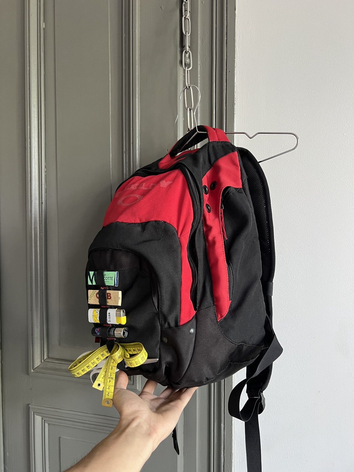 Oakley Oakley Vintage Red Backpack Gorpcore Backpack Size ONE SIZE - 15 Thumbnail