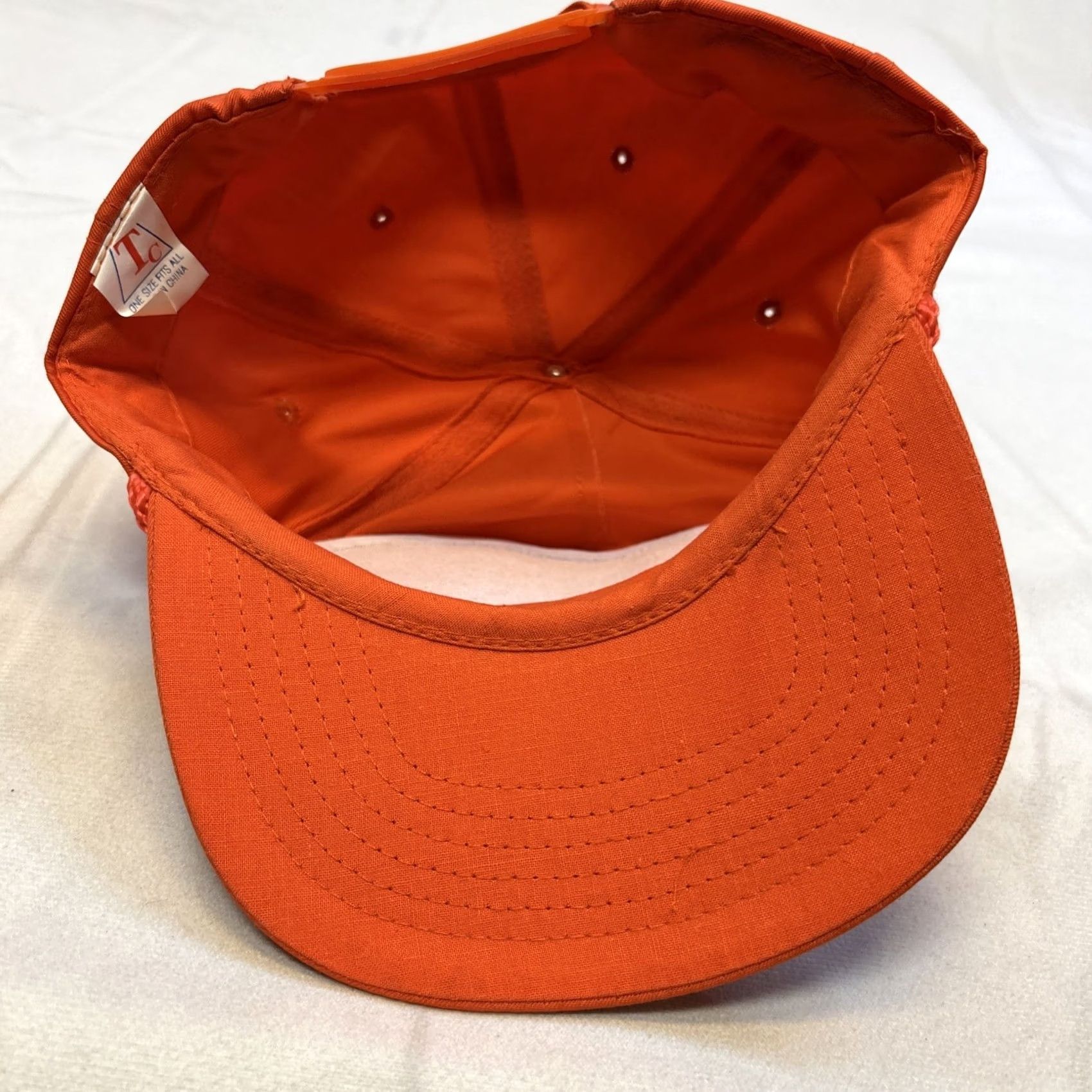 Vintage VINTAGE TC SnapBack Hat The Home Depot Orange One Size Mens Size ONE SIZE - 7 Thumbnail