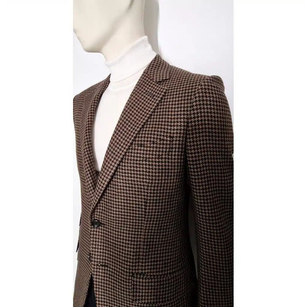 Tom Ford o1loc1c0125 JLYN01 Wool Blend Suit in Brown Size US XL / EU 56 / 4 - 3 Thumbnail
