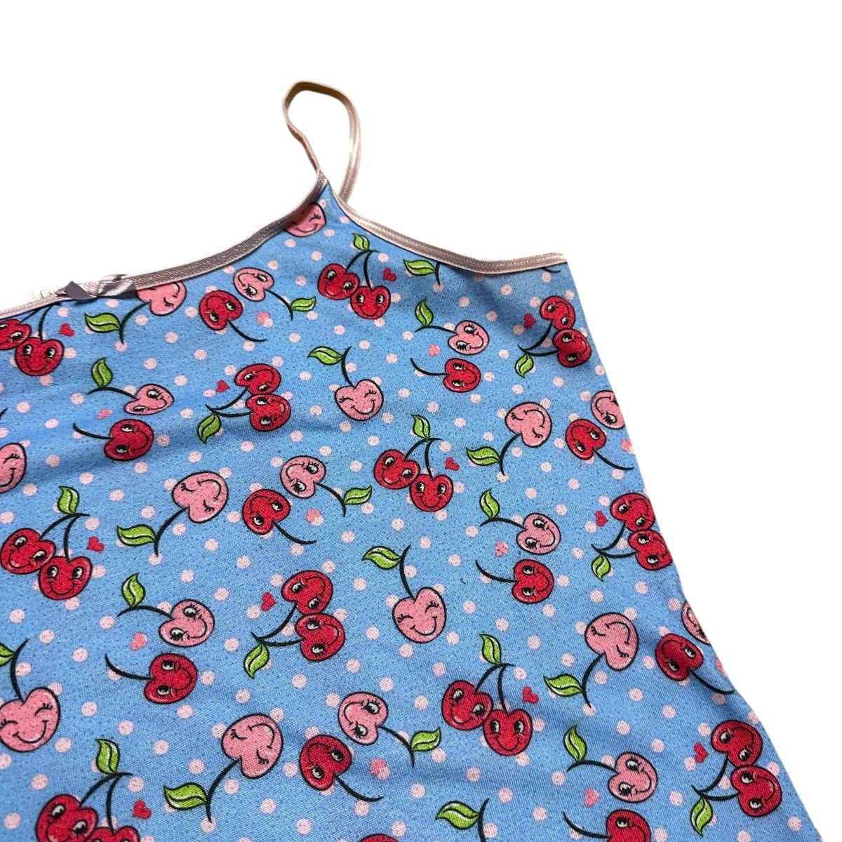 Joe Boxer × Vintage Vintage 90s Joe Boxer Cherry Y2K Tank Top Shirt Size L / US 10 / IT 46 - 4 Thumbnail