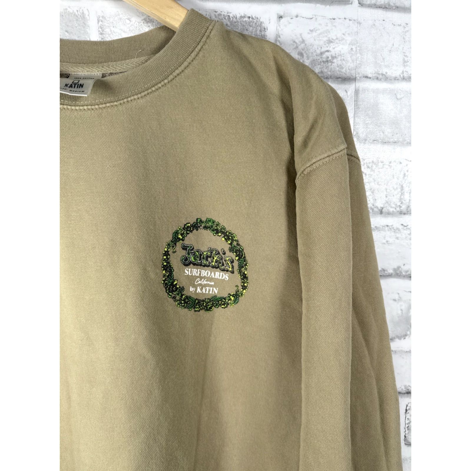 Katin KATIN Crewneck Sweatshirt JACKS SURFBOARDS Mens M Size US M / EU 48-50 / 2 - 4 Thumbnail