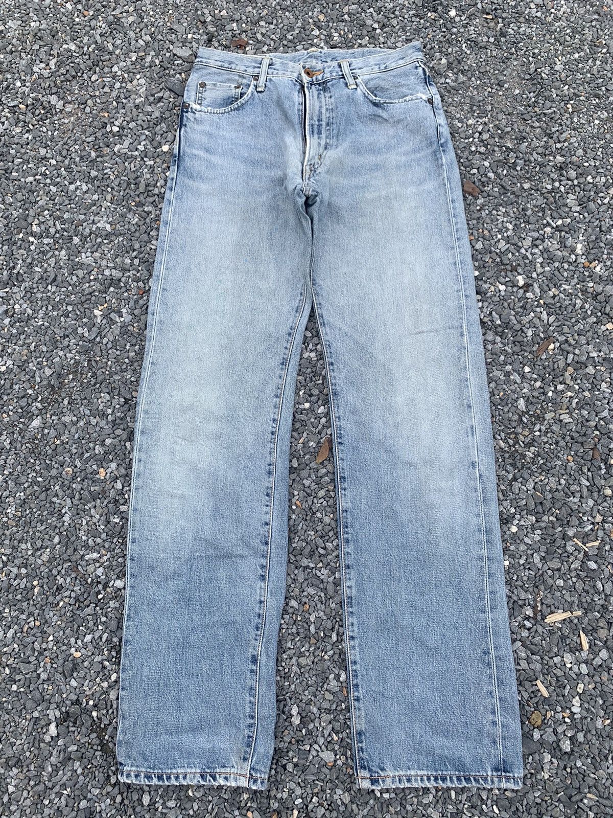 Kapital VINTAGE EDWIN 505XX SELVEDGE FADED JAPANESE DISTRESSED DENIM Size US 30 / EU 46 - 1 Thumbnail