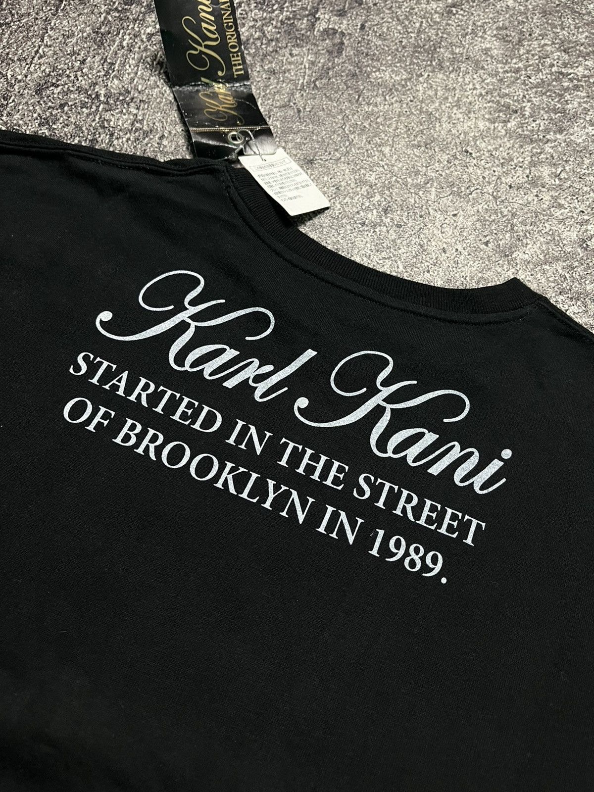 Karl Kani Karl Kani Y2K Black T-Shirts Size US L / EU 52-54 / 3 - 2 Thumbnail