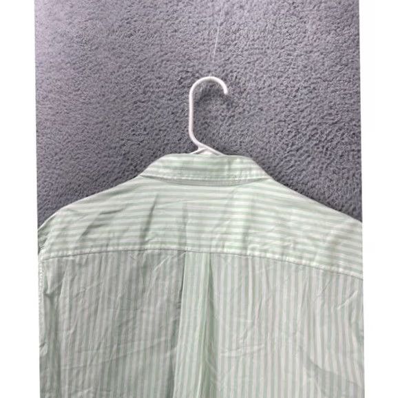 Vineyard Vines Vineyard Vines OTG Shirt Men Medium Green Stripes Brrr Performance Button Up NEW Size US M / EU 48-50 / 2 - 7 Thumbnail
