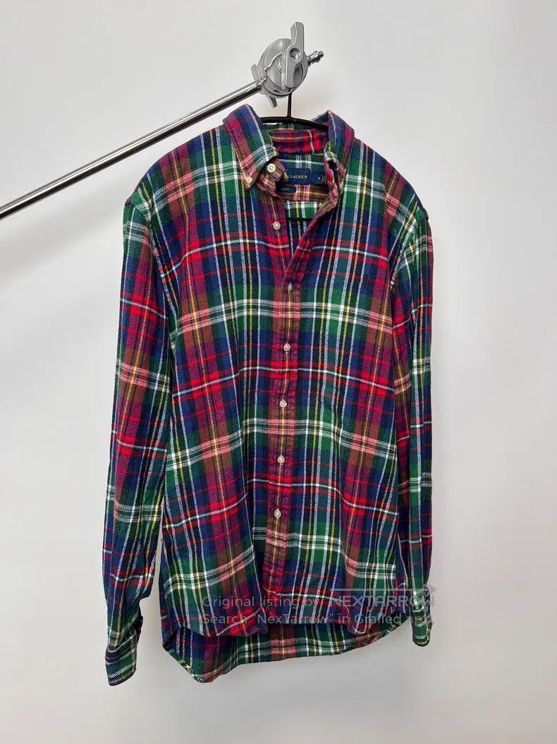 Polo Ralph Lauren POLO RALPH LAUREN Colorful Plaid Shirt Size US M / EU 48-50 / 2 - 2 Thumbnail