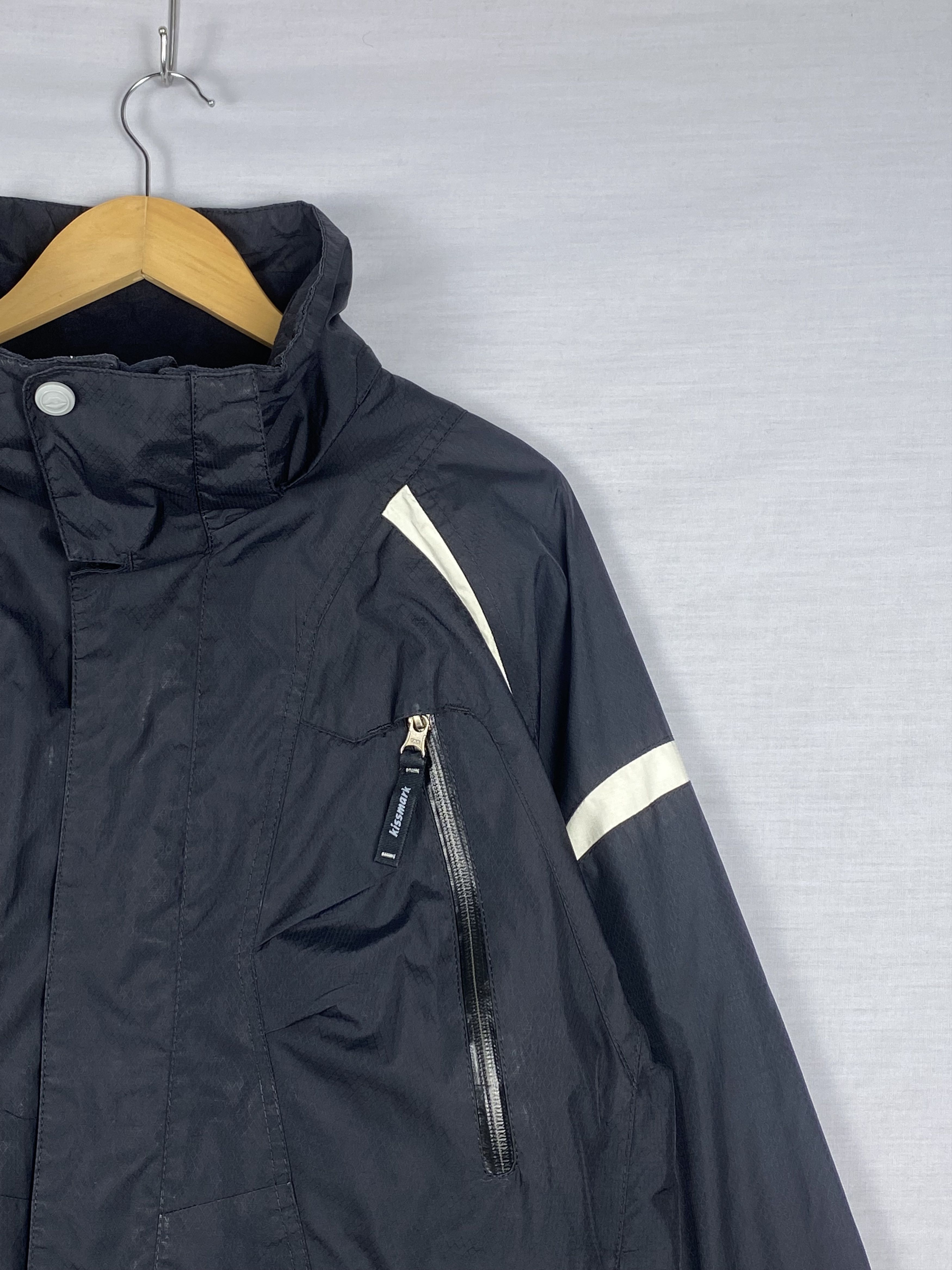 Japanese Brand Vintage Kissmark Multi Pocket Track Jacket Size US M / EU 48-50 / 2 - 2 Thumbnail