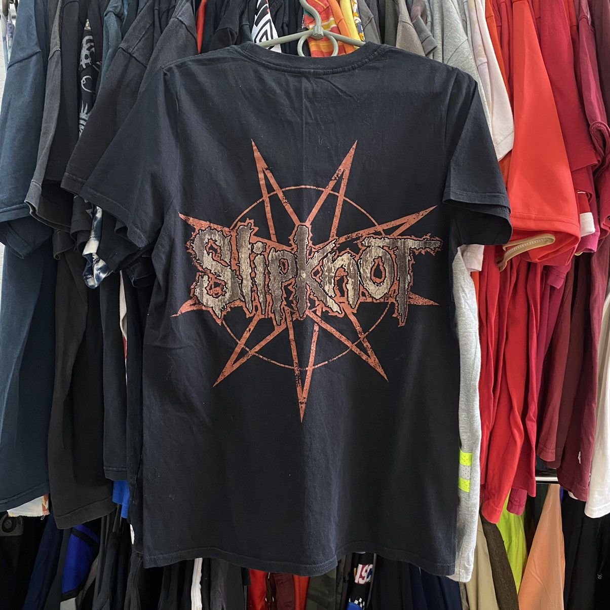 Band Tees Vintage Slipknot 2016 The Grey Chapter Overprinted tee Size US S / EU 44-46 / 1 - 2 Thumbnail