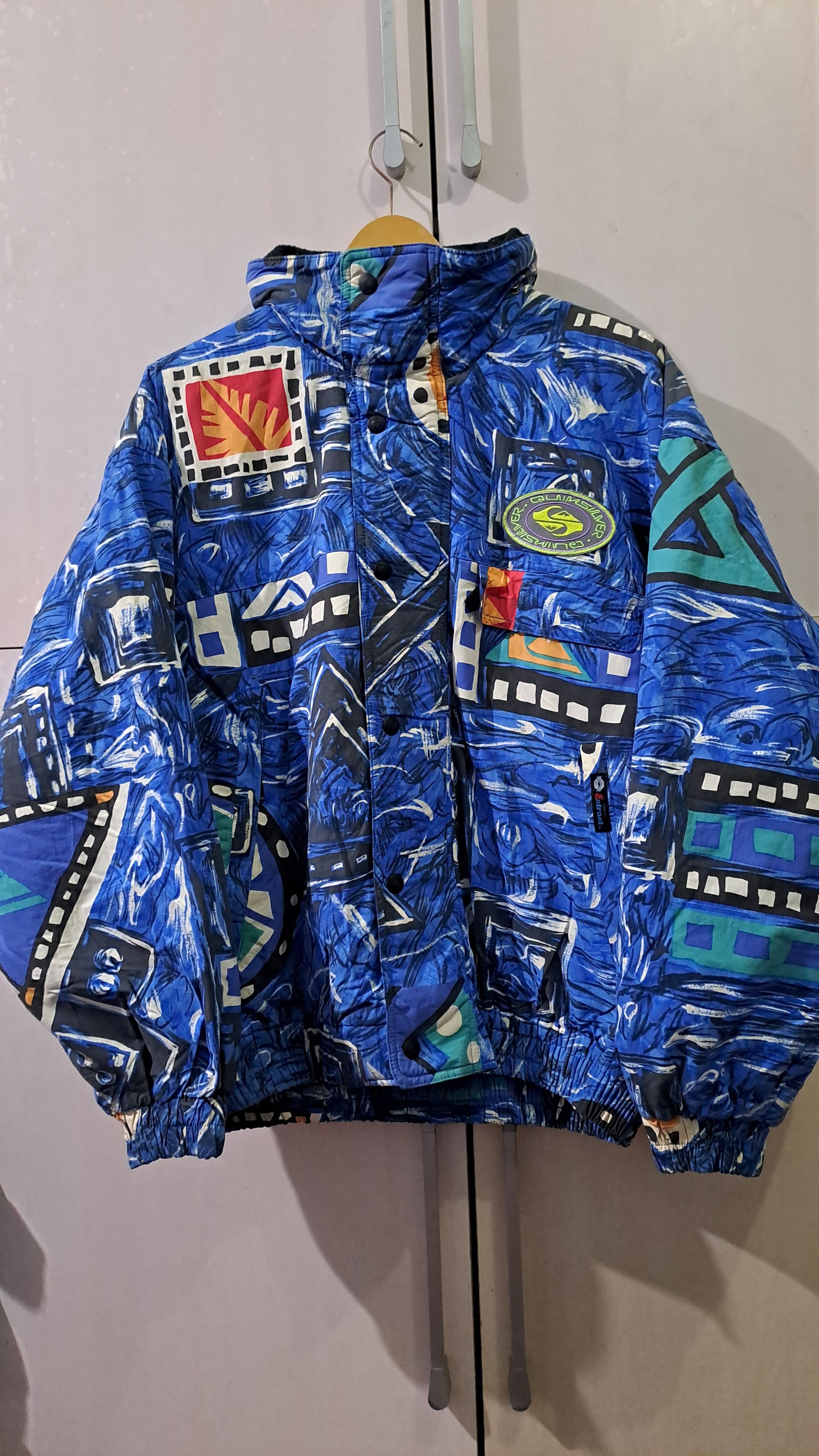 Quiksilver × Vintage 90’s Vintage Quiksilver Skiwear Size US L / EU 52-54 / 3 - 1 Thumbnail