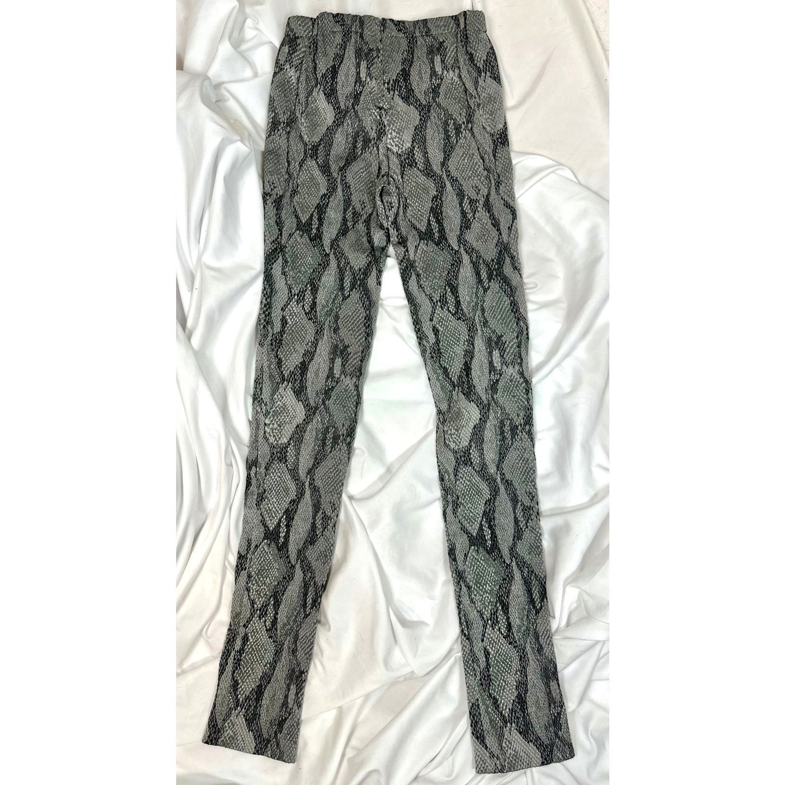 Zadig & Voltaire Zadig & Voltaire Pharell Python Pants Skinny 36 (S) Size 26" / US 2 / IT 38 - 14 Thumbnail