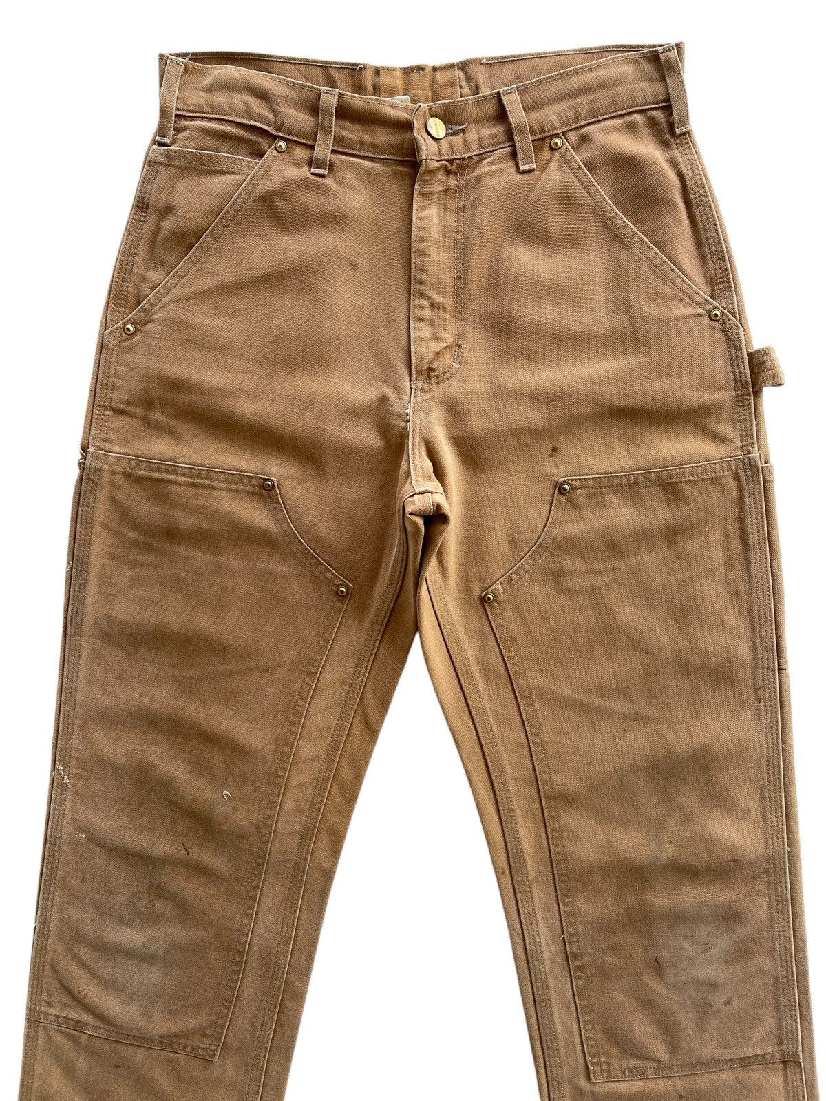 Carhartt Vintage Carhartt Double Knee Distressed Duck Pants Size US 30 / EU 46 - 2 Thumbnail
