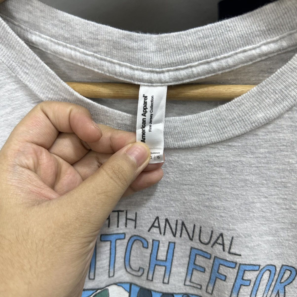 American Apparel × Vintage Rare Annual Last Ditch Effort Tees Size US L / EU 52-54 / 3 - 3 Thumbnail