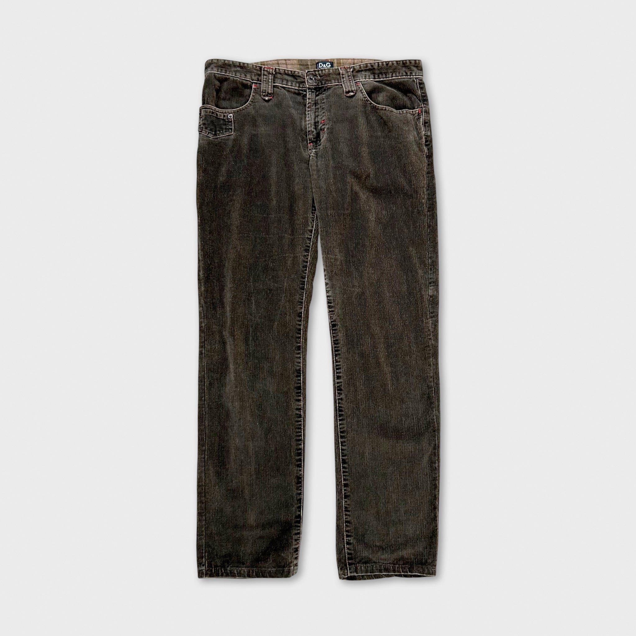 Dolce & Gabbana Dolce & Gabbana Archive Textured Corduroy Zipped