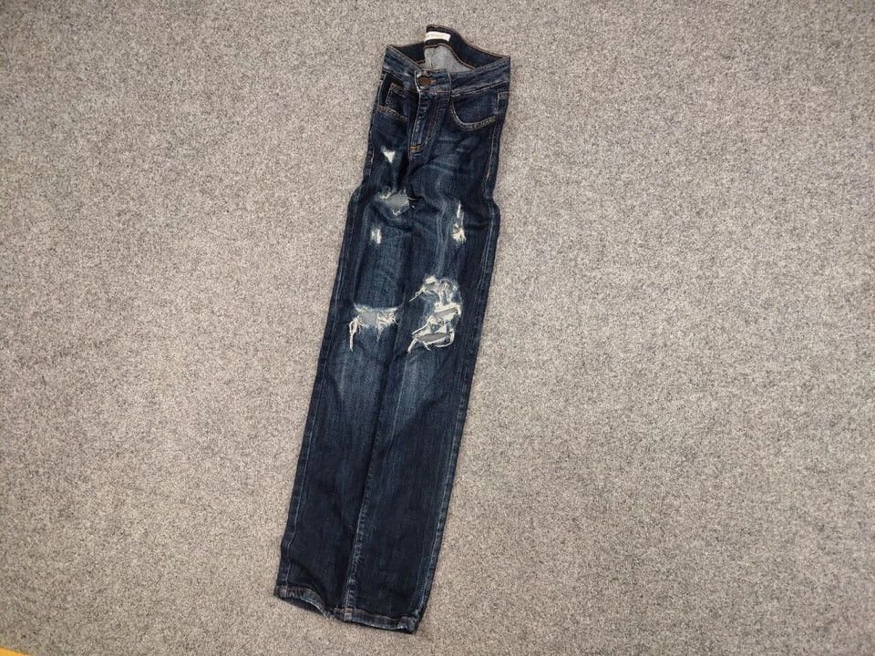 Balmain Pierre Balmain Design 17 CV Distressed Denim Slim Jeans Size US 26 / EU 42 - 2 Thumbnail