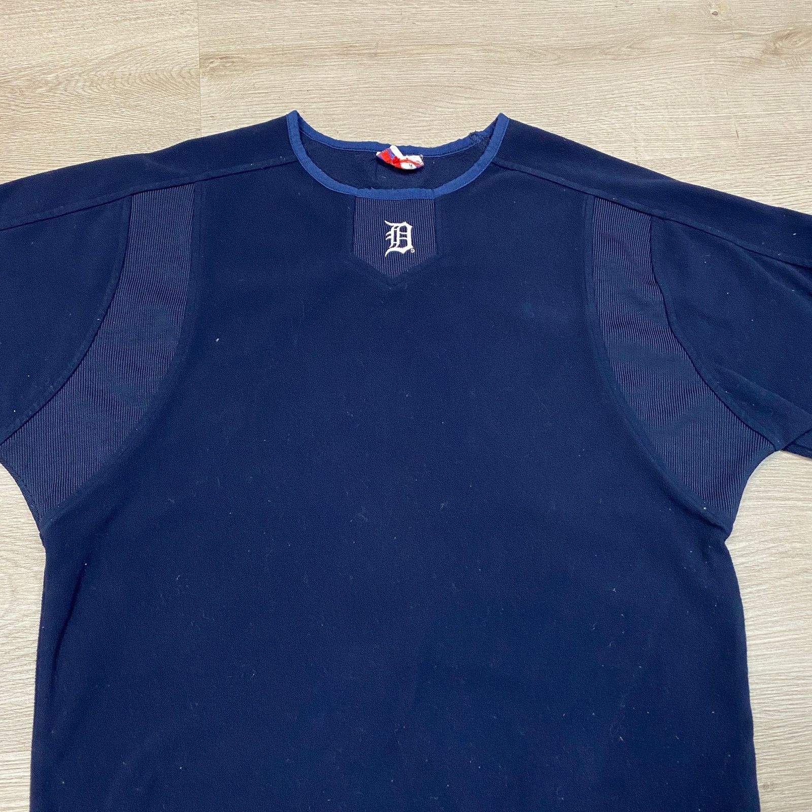 MLB × Majestic × Vintage Vintage Majestic Detroit Tigers MLB Fleece Pullover Medium Size US M / EU 48-50 / 2 - 2 Thumbnail
