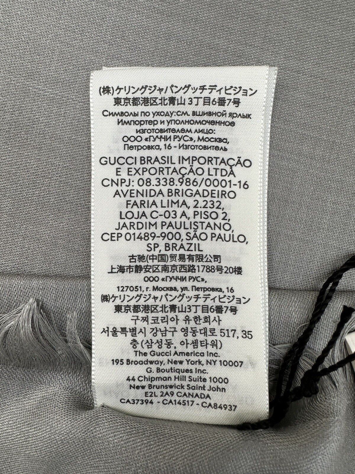 Gucci Size-135x135cm New Gucci Scarves Wool/Silk Size ONE SIZE - 8 Thumbnail