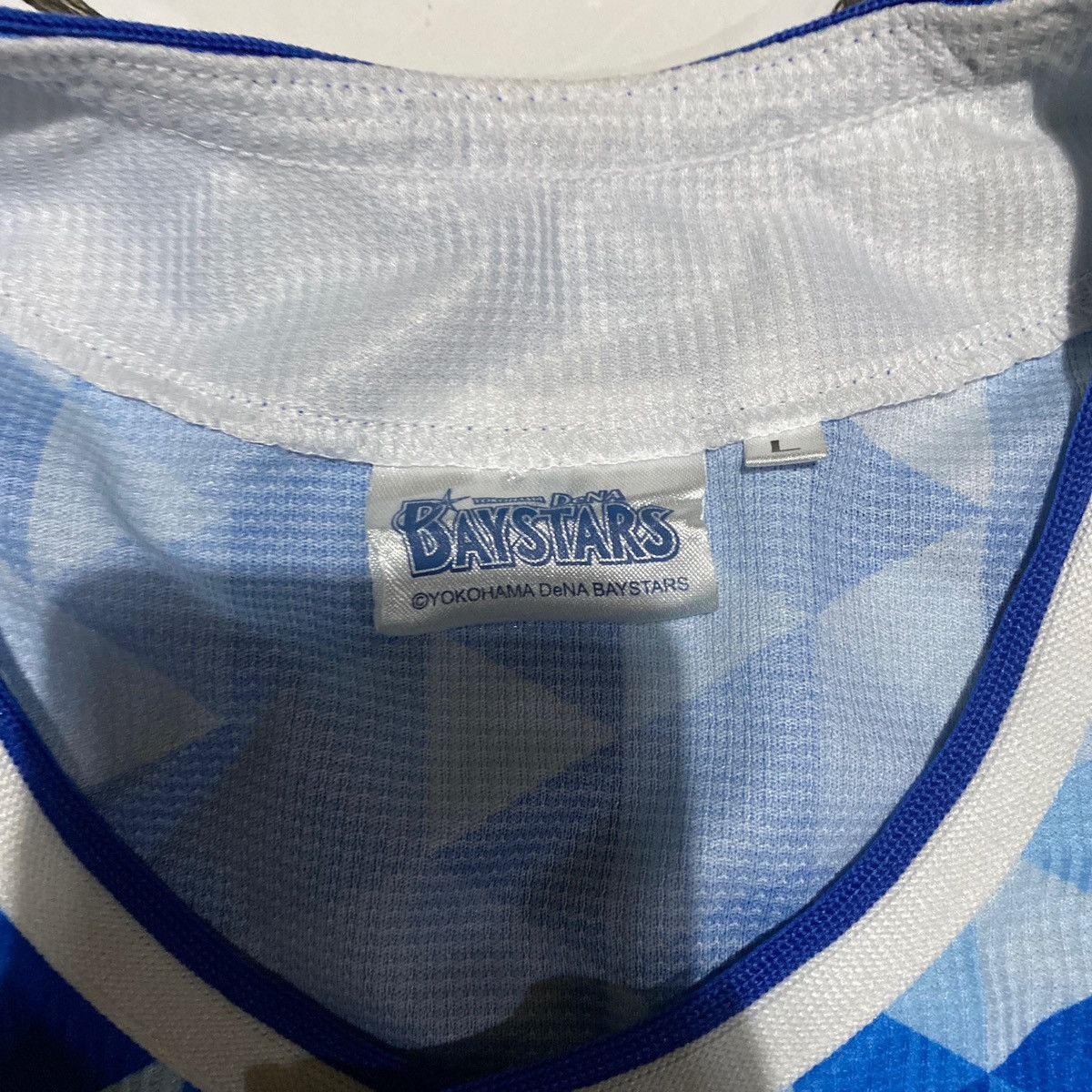 Japanese Brand Yokohama Dena Baystars Jersey Size US L / EU 52-54 / 3 - 3 Thumbnail