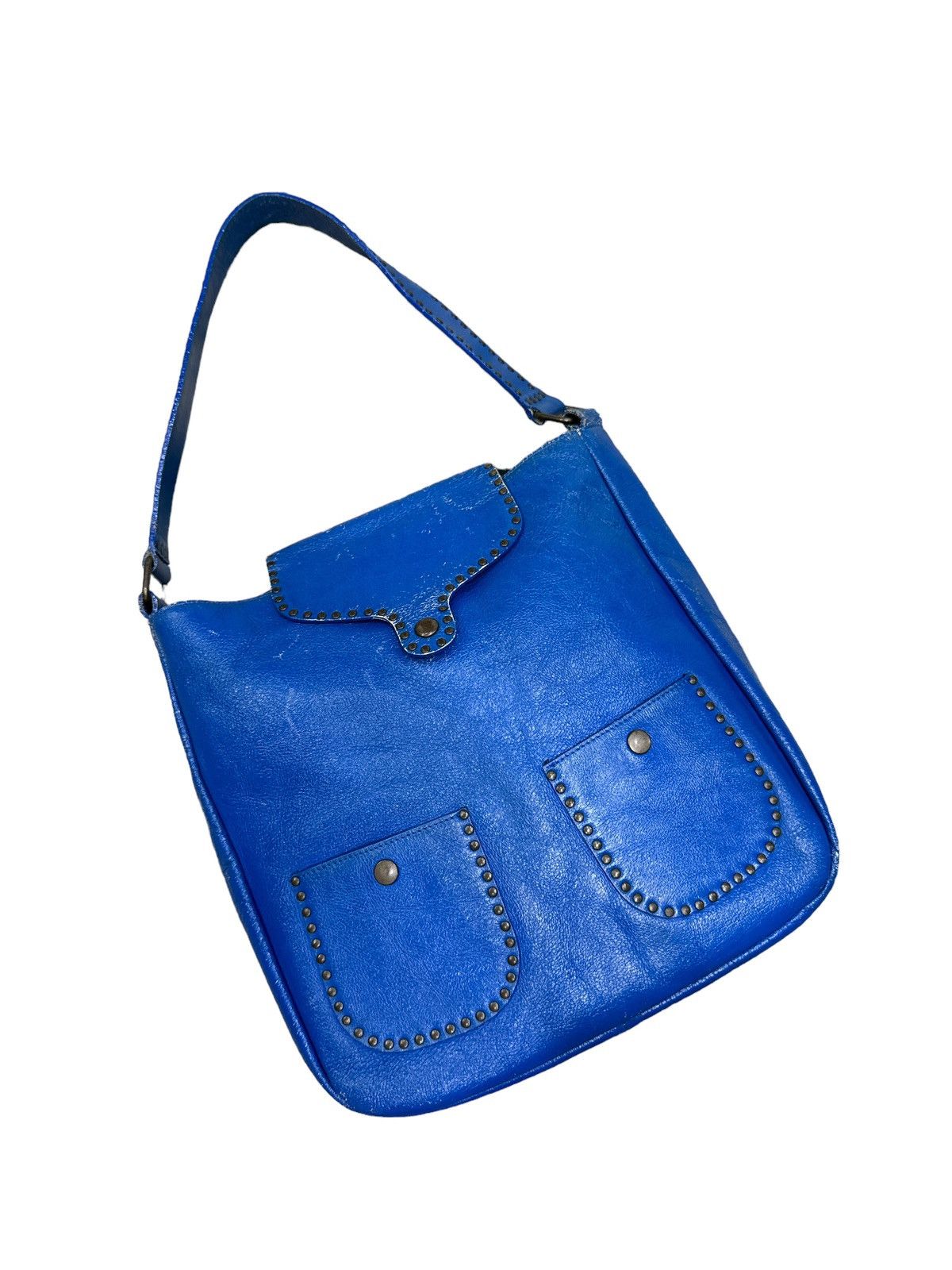 TSUMORI CHISATO FULL LEATHER SHOULDER BAG