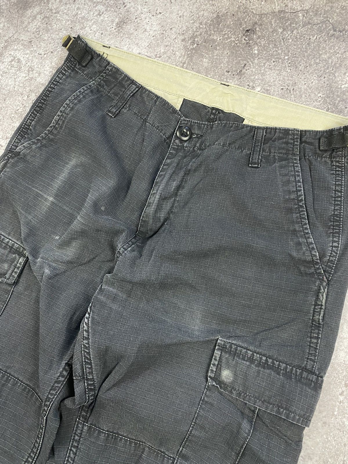 Carhartt × Dickies × Vintage VINTAGE CARHARTT CARGO BAGGY PANTS FADED BLACK 00s Size US 32 / EU 48 - 9 Thumbnail
