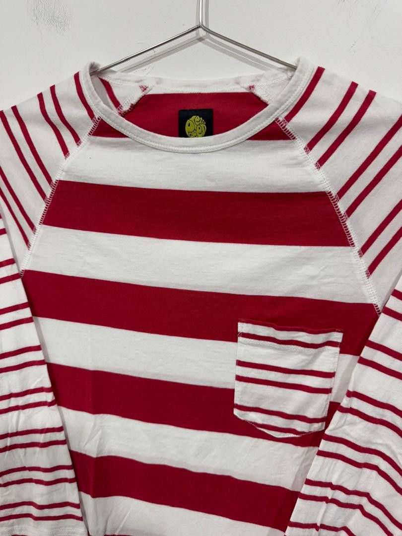 Pretty Green Pretty Green Stripes Long Sleeve Tee Size US XS / EU 42 / 0 - 2 Thumbnail