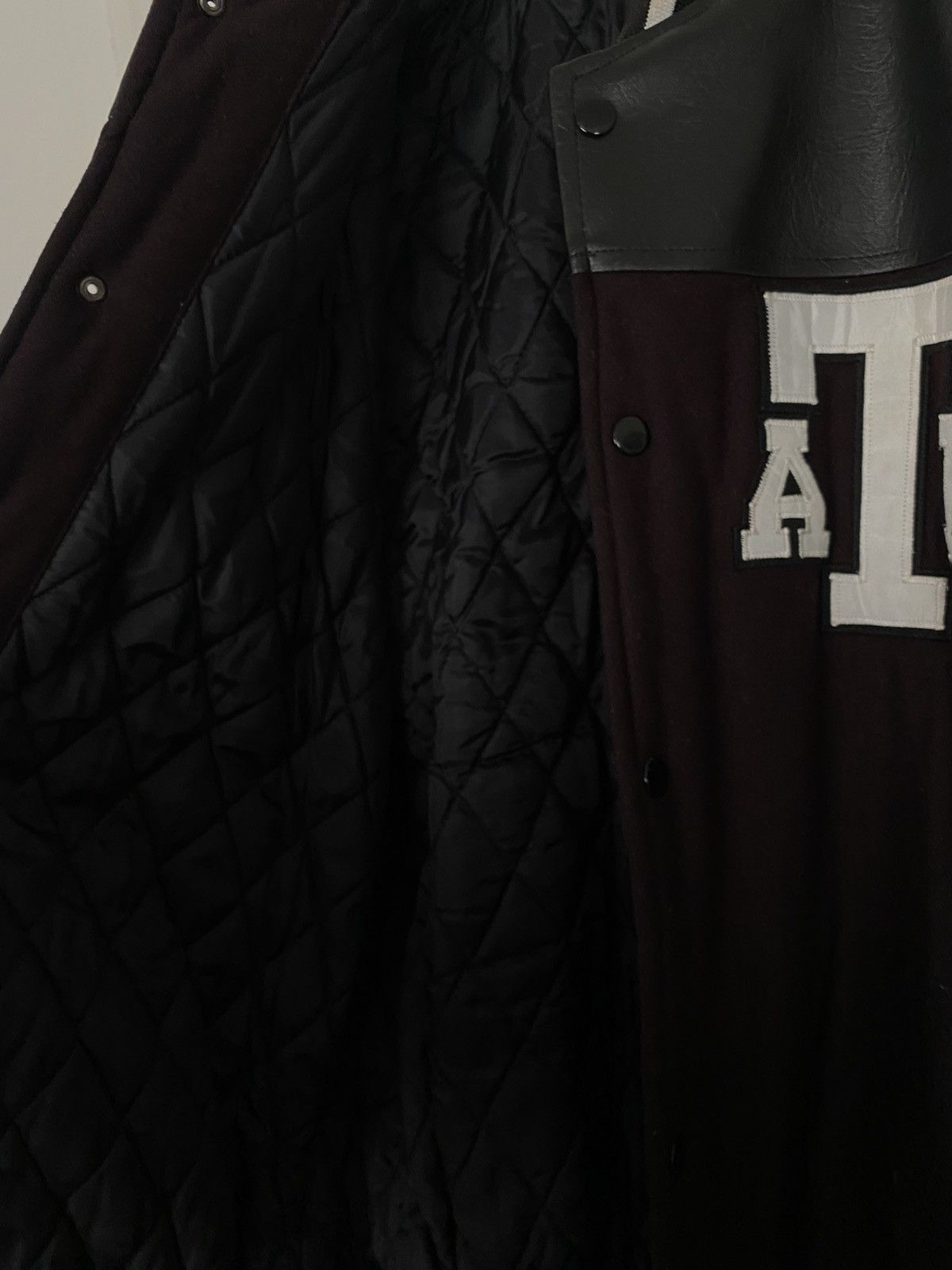 Vintage Texas A&M Aggies Varsity Jacket Size US L / EU 52-54 / 3 - 3 Thumbnail