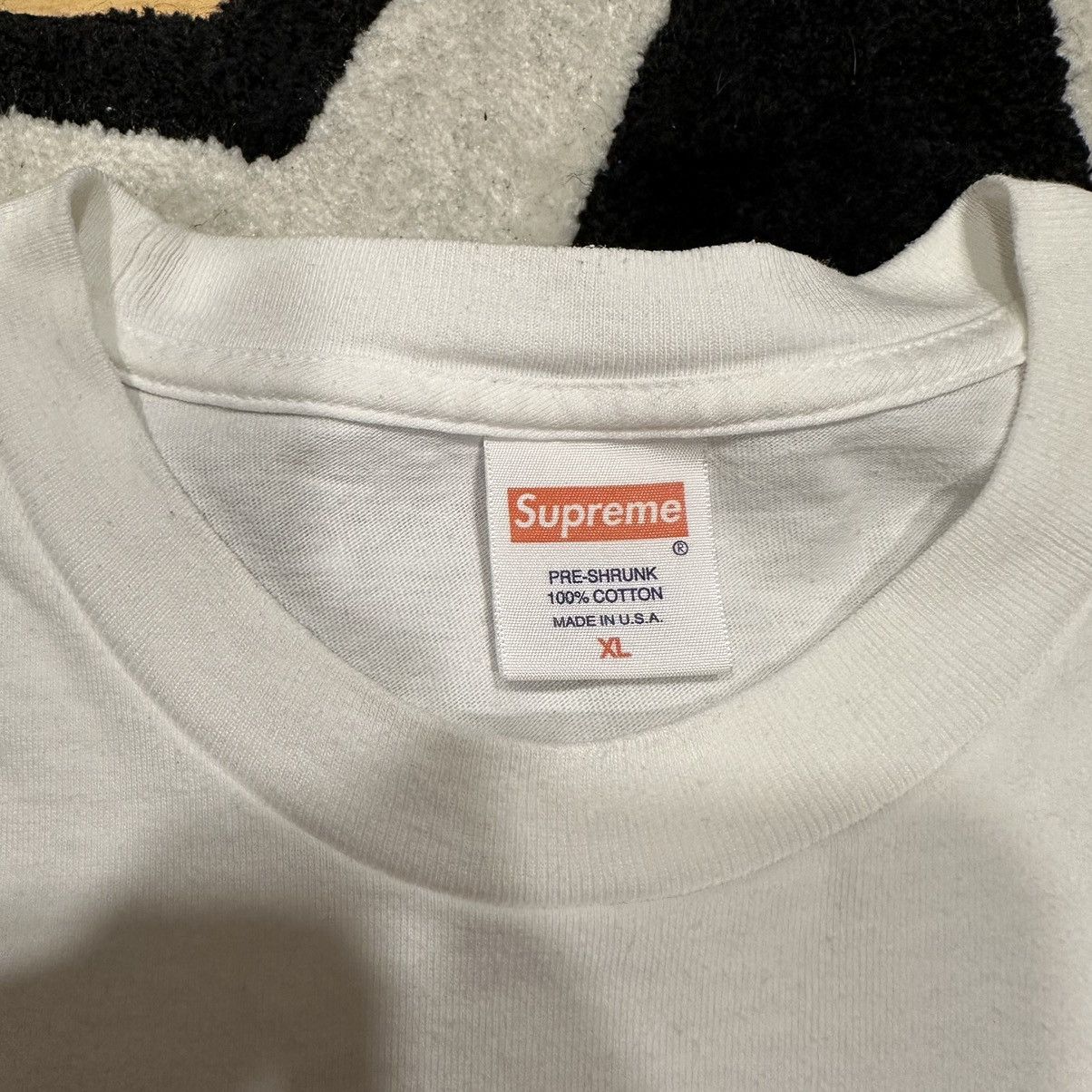 Supreme KRS One Tee White Size US XL / EU 56 / 4 - 5 Thumbnail