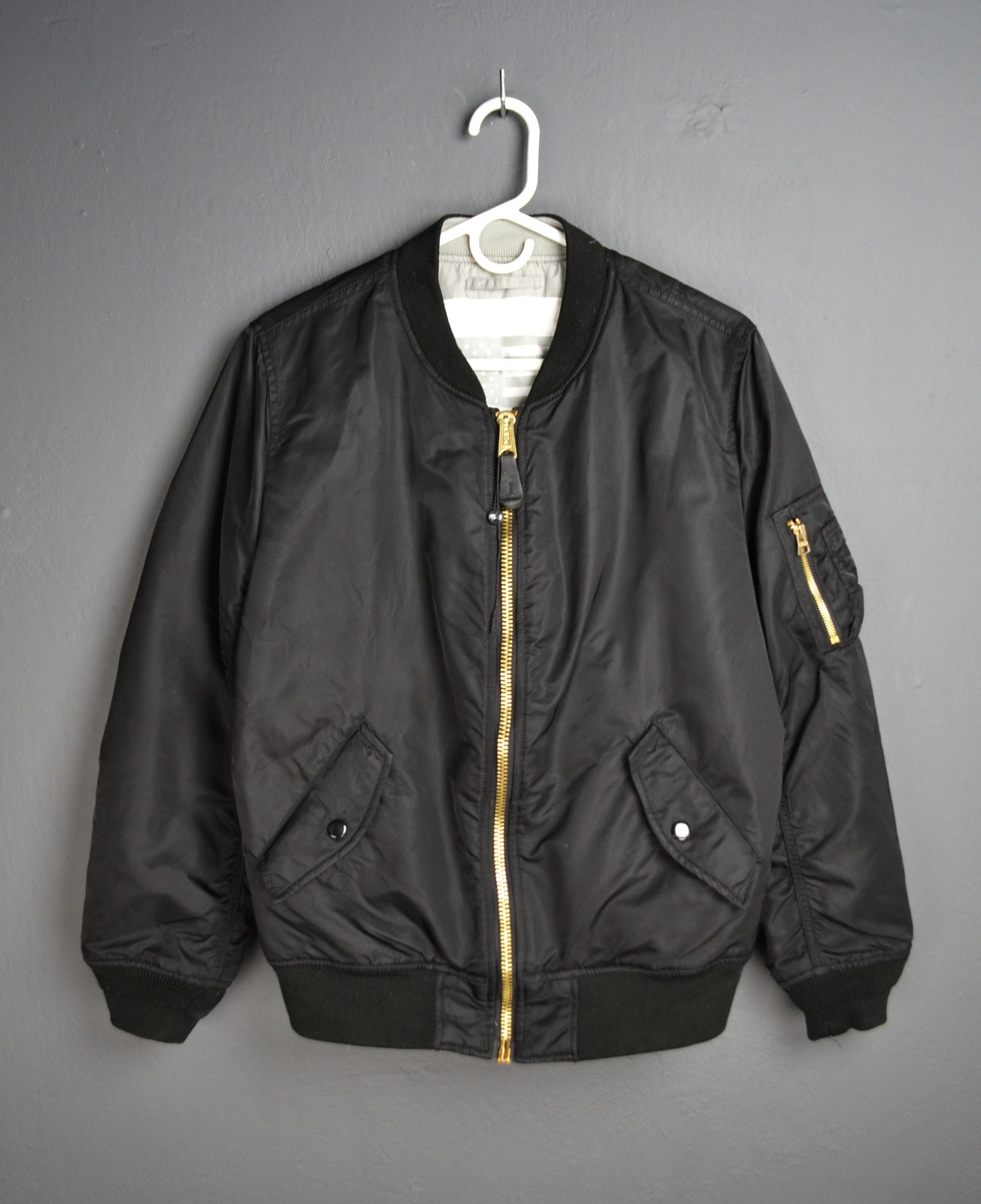 Aape × Alpha Industries AAPE X ALPHA REVERSIBLE PADDED MA-1