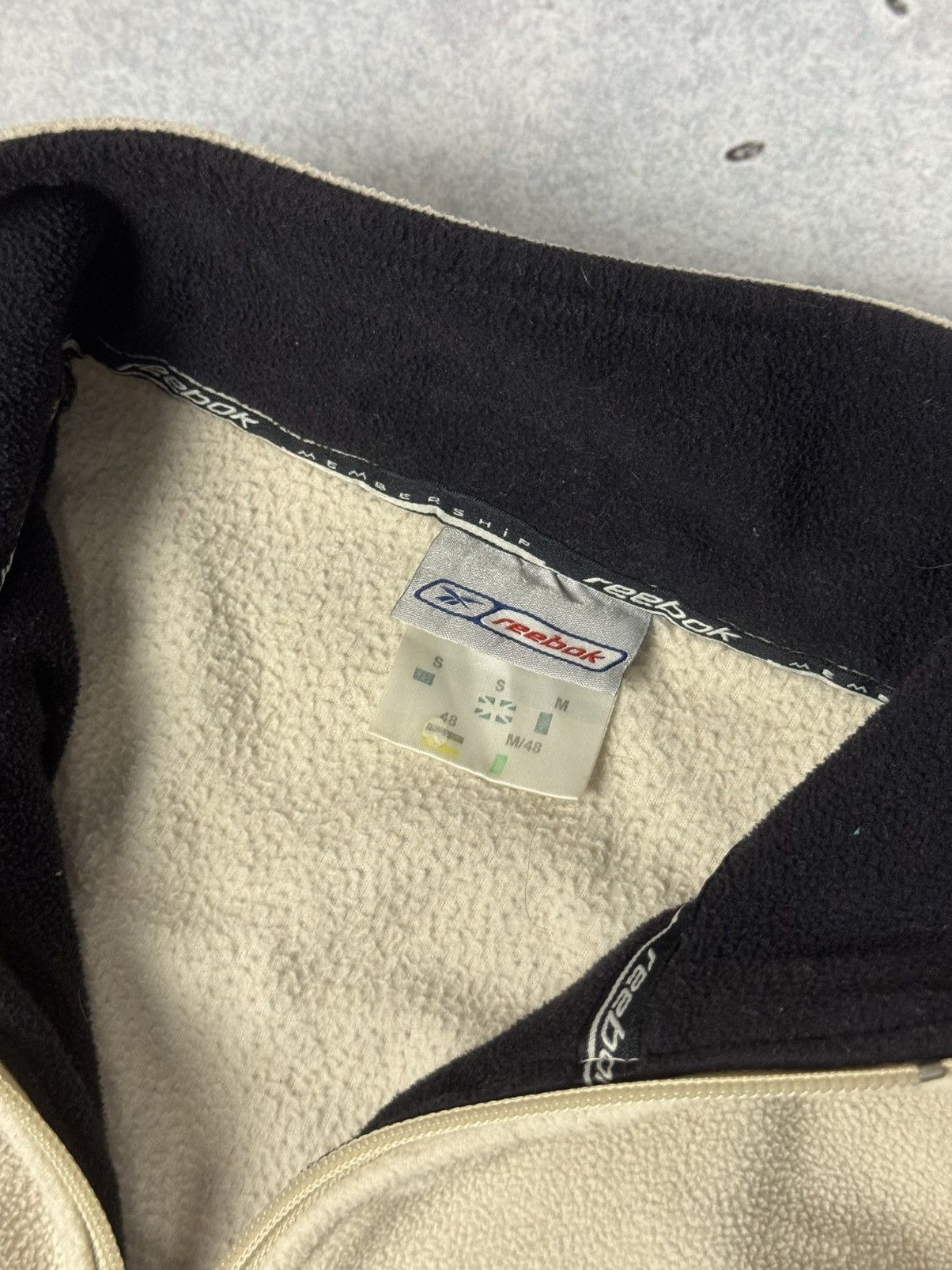 Reebok Vintage Reebok Fleece Spell Out Y2K Zip Hoodie Size US M / EU 48-50 / 2 - 4 Thumbnail