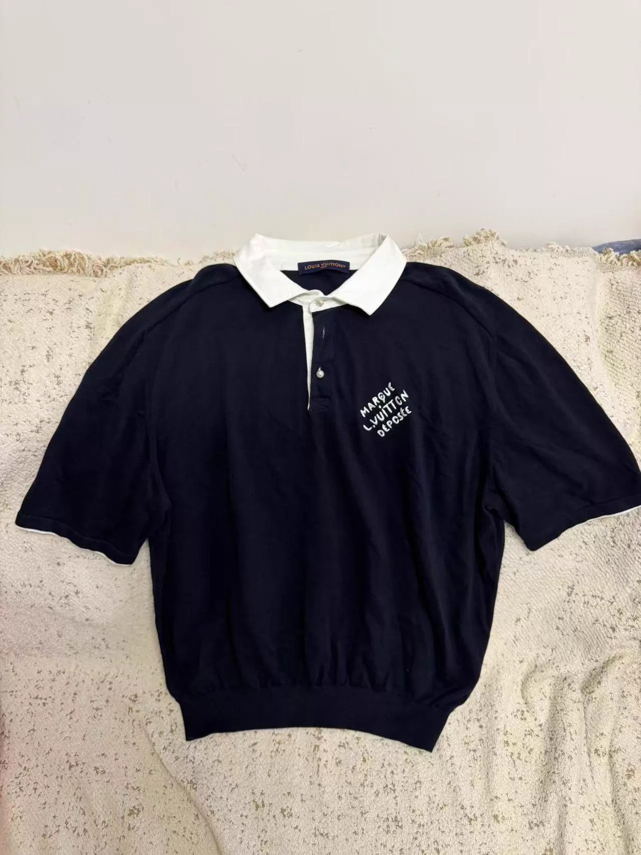 Louis Vuitton LV x PW Polo 4L 99 New (1 Button Missing) Size 4XL / US 24-26 - 1 Thumbnail
