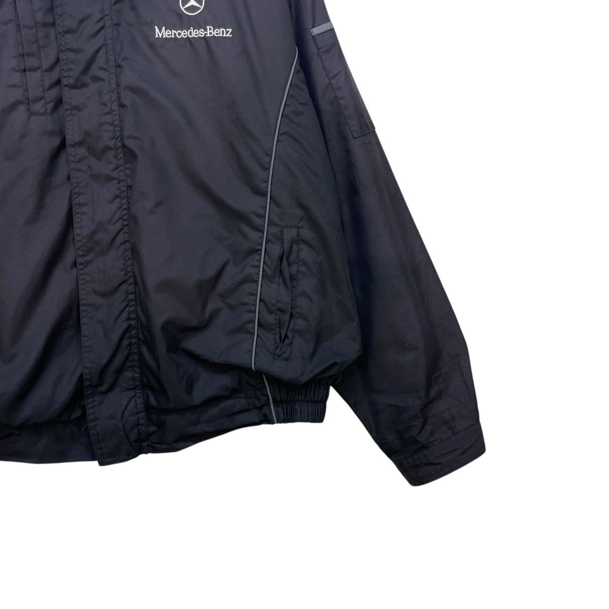 Mercedes-Benz 💥Vintage Mercedes Benz Bomber Zip Up Jacket Size US M / EU 48-50 / 2 - 6 Thumbnail