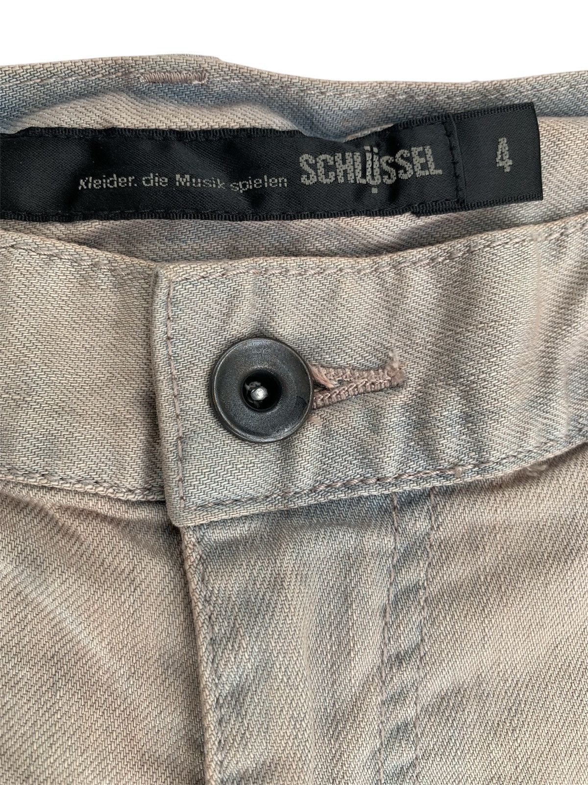 Schlussel Schlussel Biker Denim Pants Jeans W30 Size US 31 - 12 Thumbnail