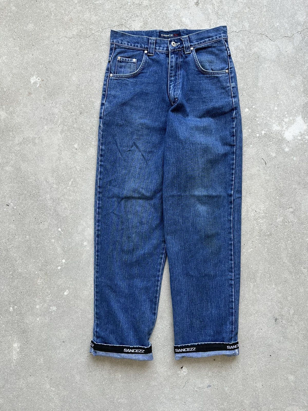 Vintage Vintage Sanchezz Baggy Rap Jeans Size US 32 / EU 48 - 9 Thumbnail