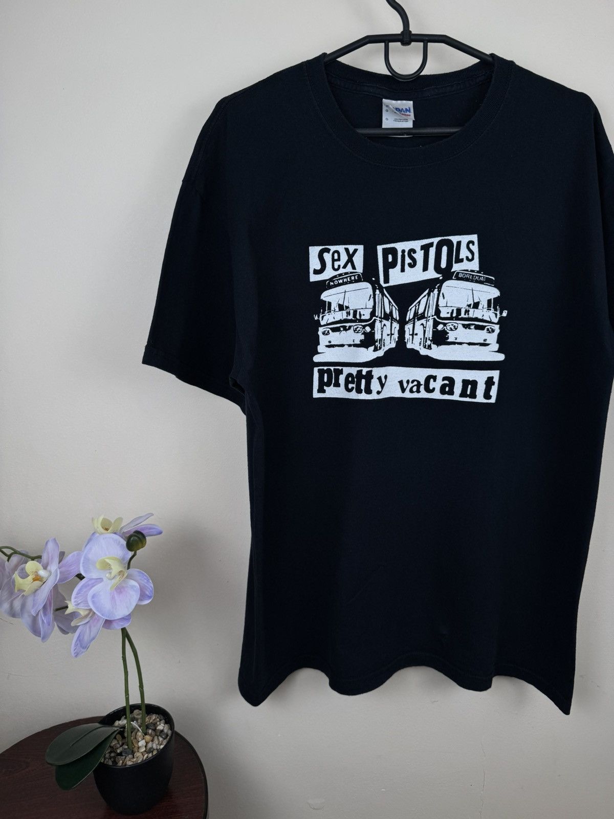 Other Vintage Sex Pistols Pretty Vacant T shirt Black Rock Band L Size US L / EU 52-54 / 3 - 11 Thumbnail