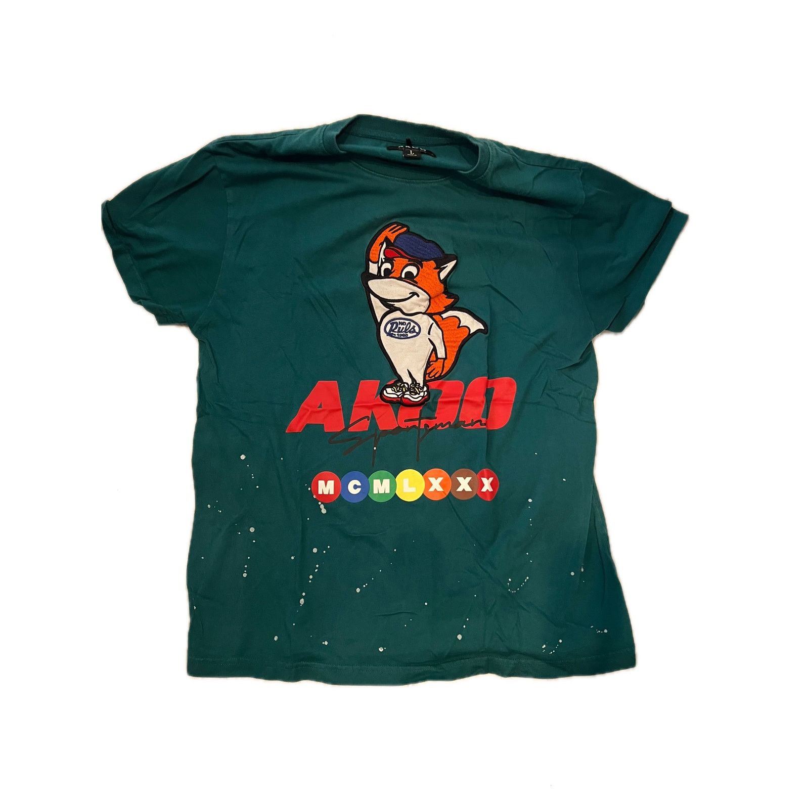 AKOO Akoo No Rules 1980 Fox T-Shirt Mens L Size US L / EU 52-54 / 3 - 1 Thumbnail