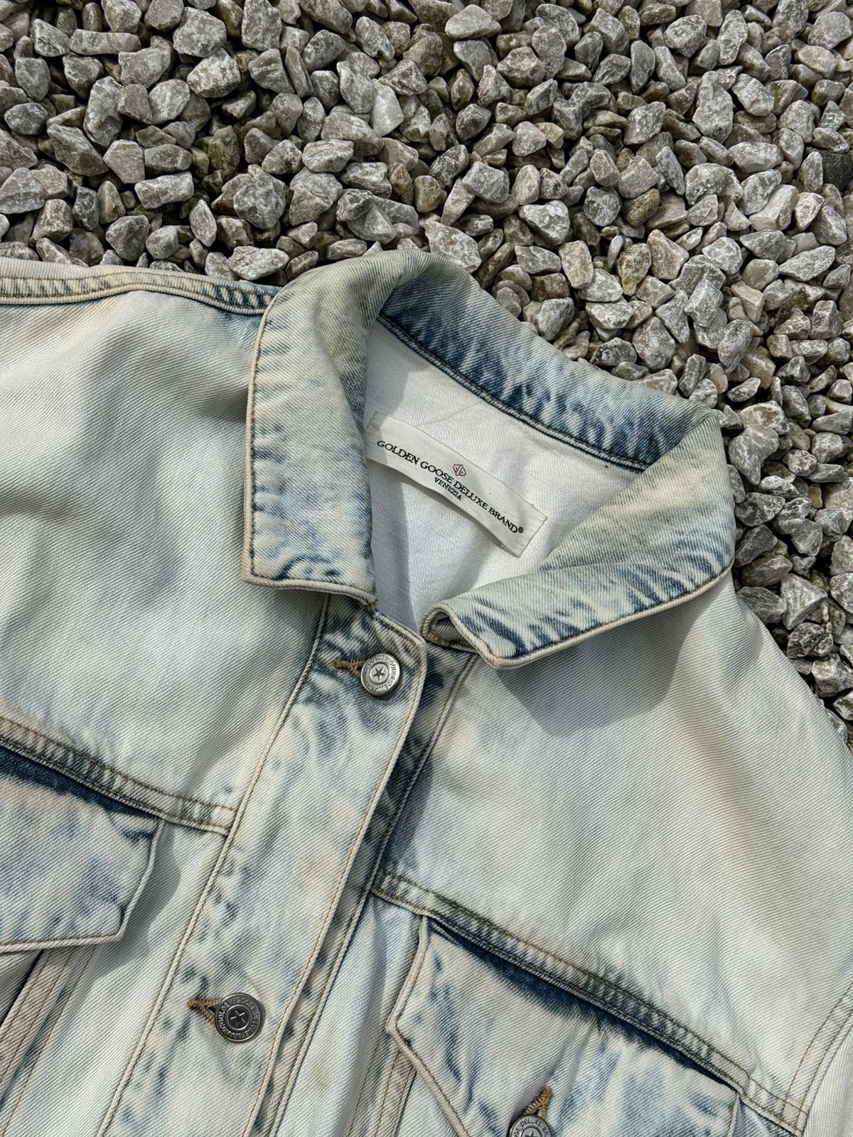 Golden Goose Golden Goose Jeans Jacket Bleu Venezia made in italy Size US M / EU 48-50 / 2 - 6 Thumbnail
