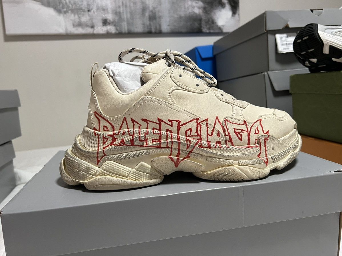 Balenciaga Balenciaga DIY Triple S Discontinued Size US 11 / EU 44 - 1 Thumbnail