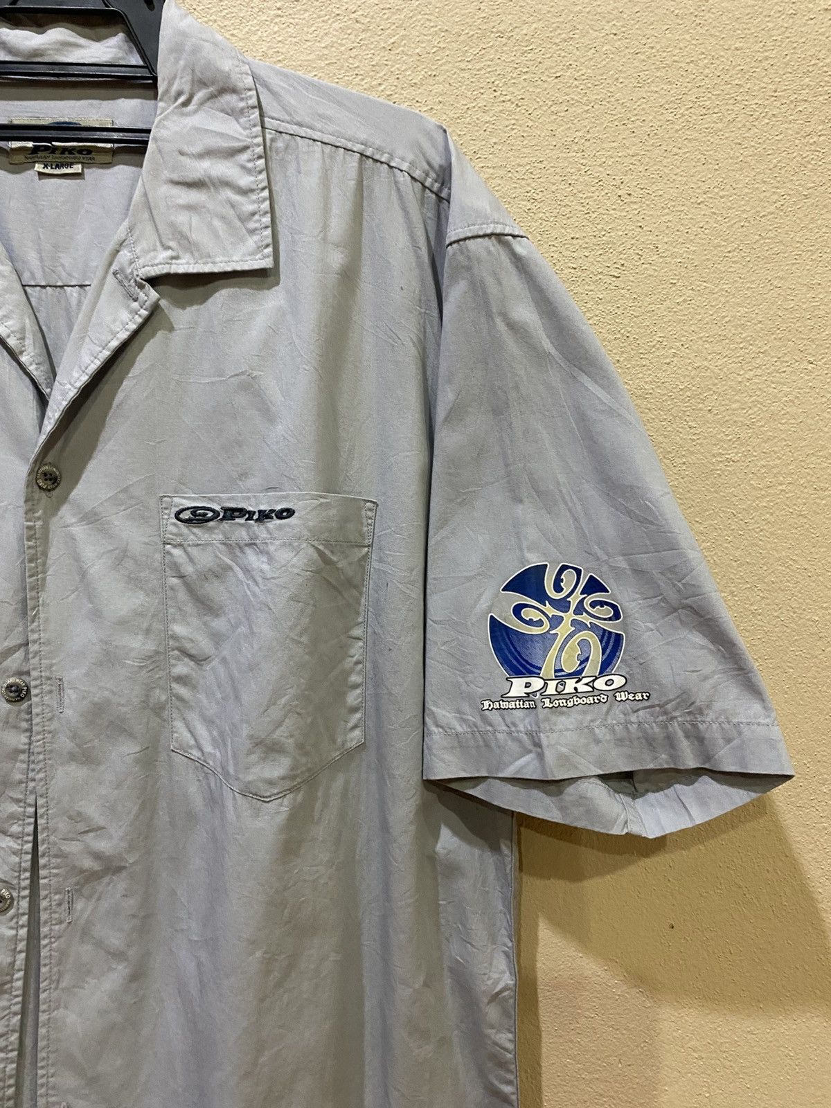 Other Vintage Piko Button Up Shirt Size US XL / EU 56 / 4 - 3 Thumbnail
