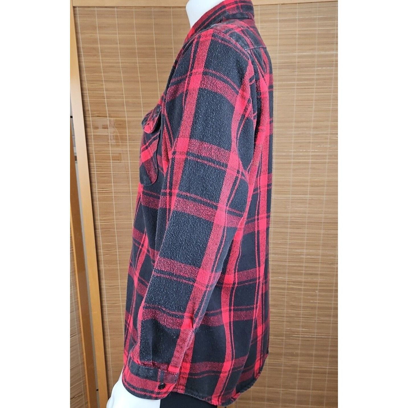 Oshkosh Vtg OshKosh B'gosh Flannel Shirt Mens XL Red Buffalo Plaid G Size US XL / EU 56 / 4 - 6 Thumbnail