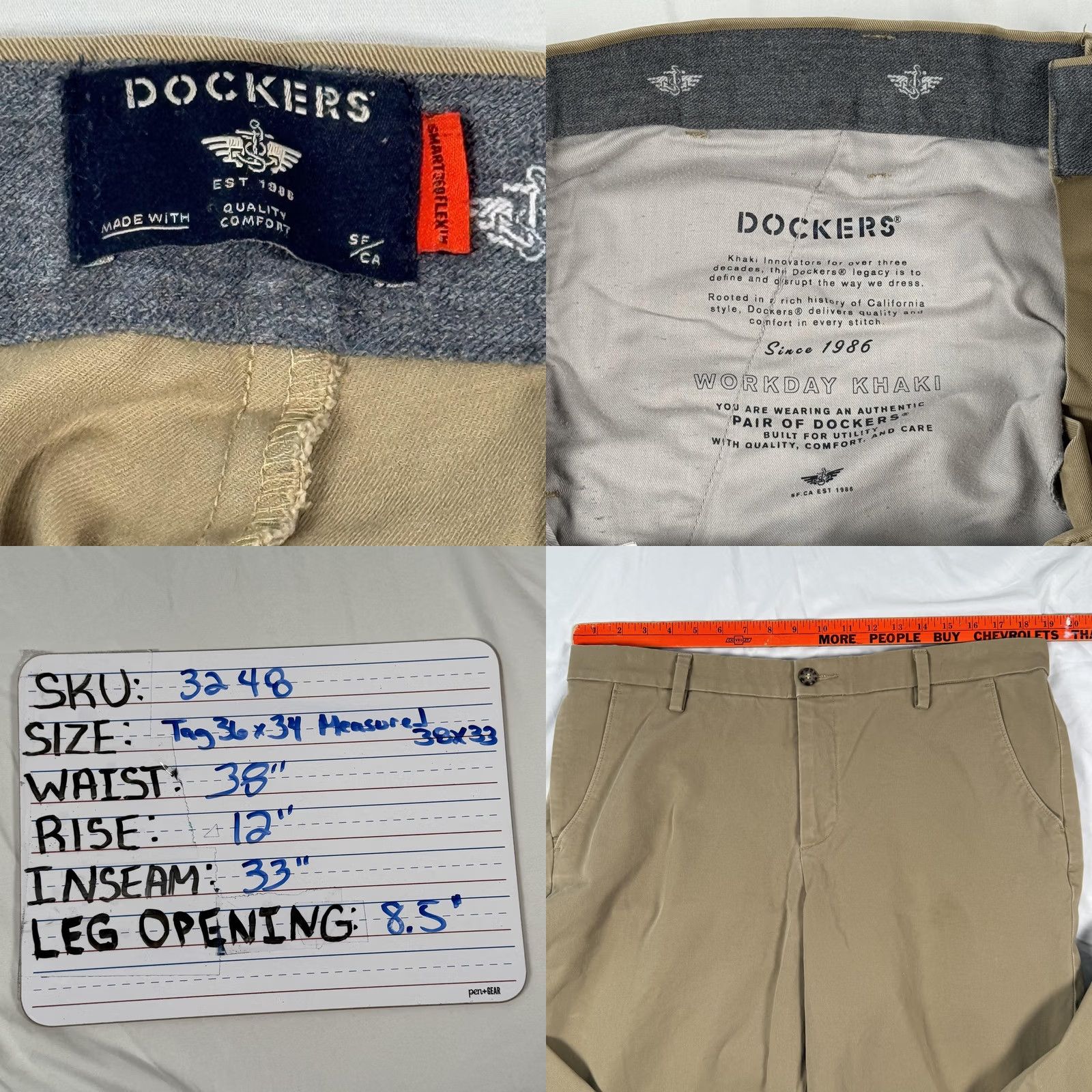 Dockers VINTAGE? No. Size US 36 / EU 52 - 8 Thumbnail