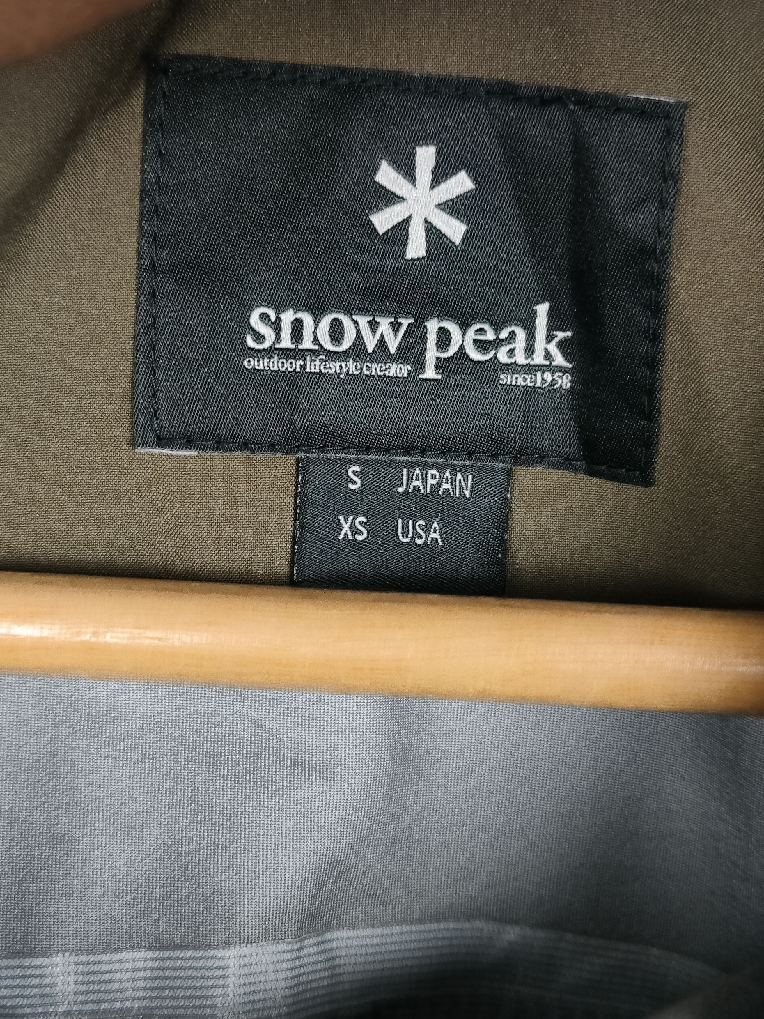 Snow Peak Snow Peak Waterproof Light Jacket Size US S / EU 44-46 / 1 - 4 Thumbnail