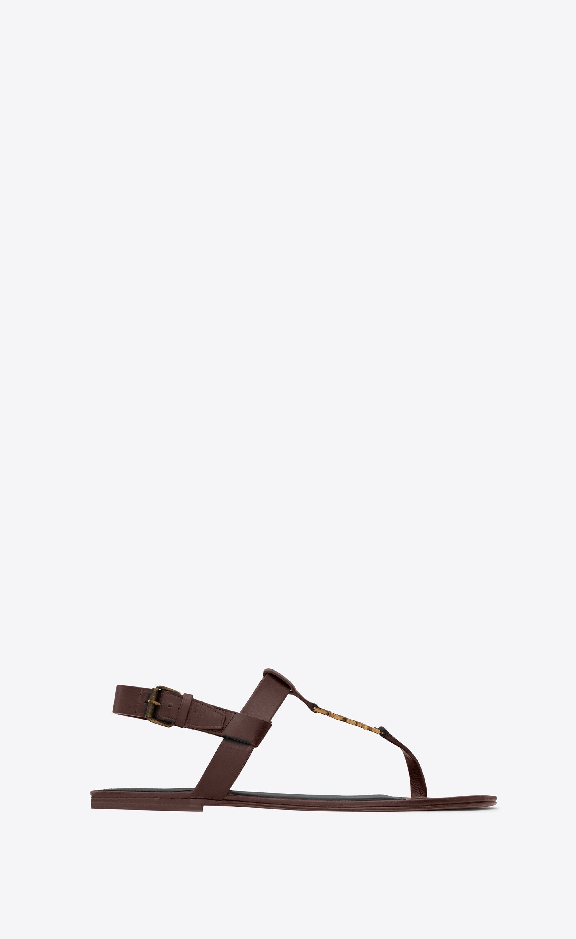 Saint Laurent Paris o1bcso1str1124 Cassandre Sandals in Black Size US 8.5 / EU 41-42 - 1 Thumbnail