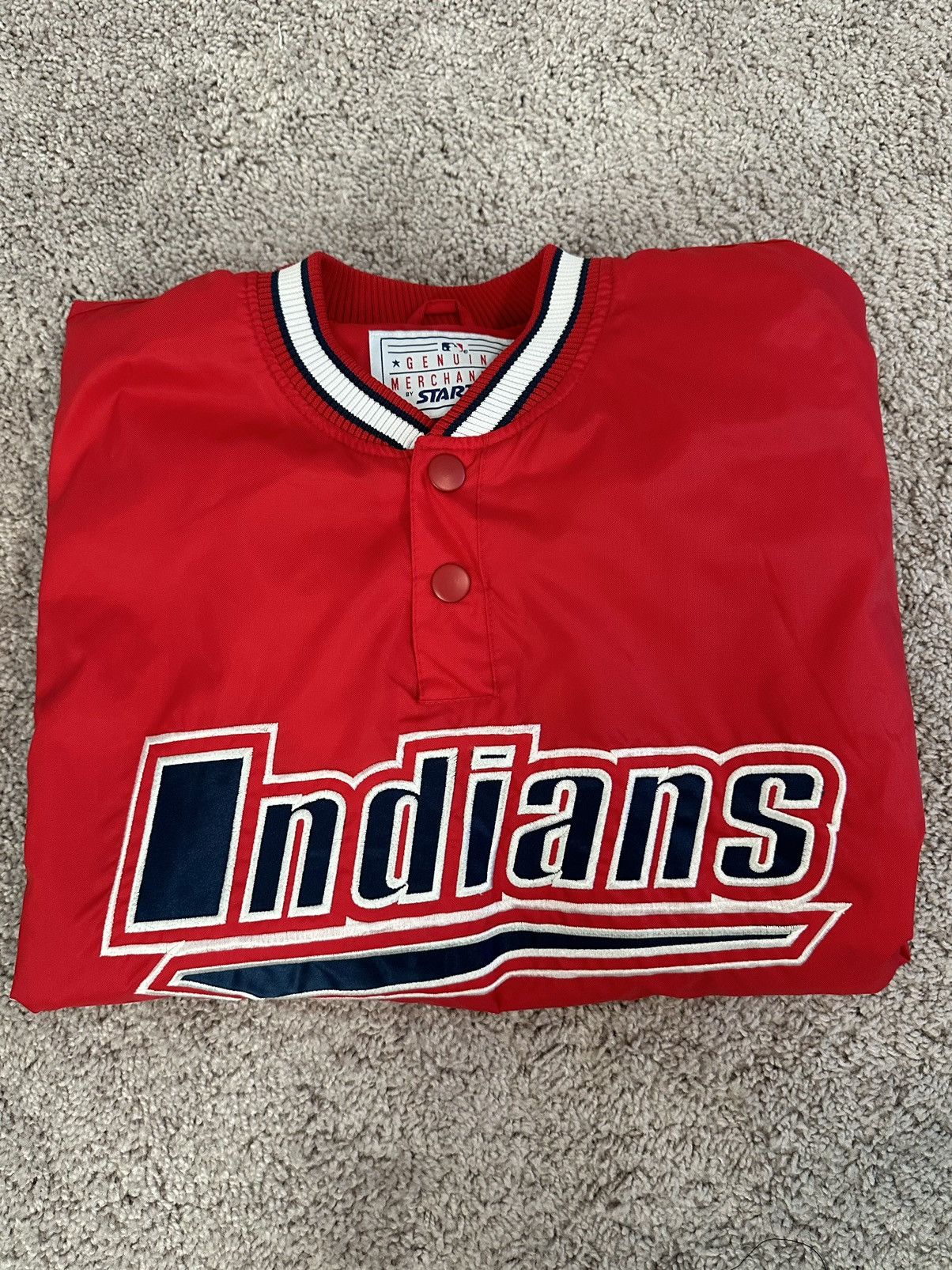 Starter Vintage Cleveland Indians Starter Jacket, Sz XL Size US XL / EU 56 / 4 - 1 Thumbnail