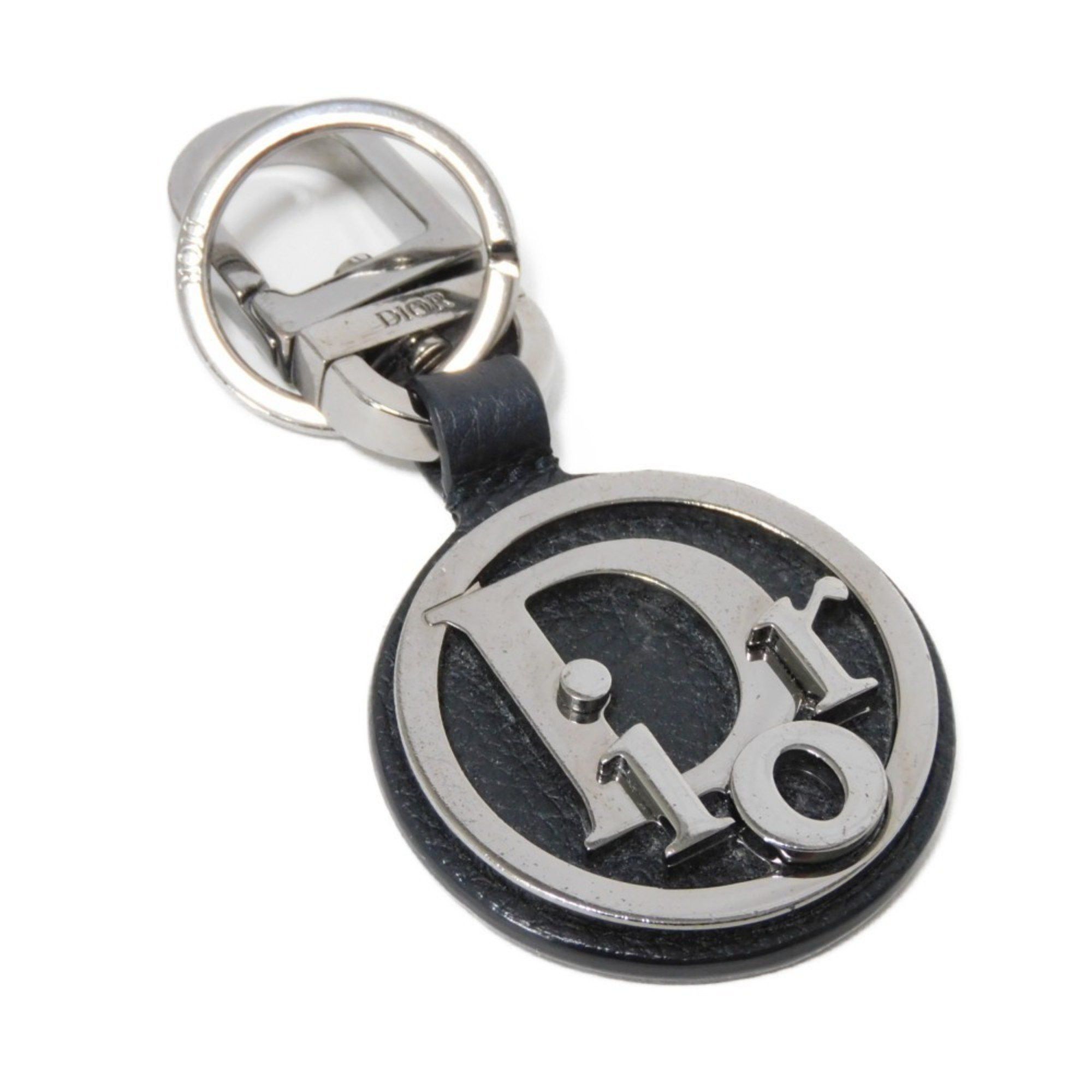 Dior Christian Dior Dior Key Holder D-Touch Ring Grain Calf Bag Charm Current Metal Black 2ESKH347YMJ_H00N Men's Size ONE SIZE - 1 Thumbnail