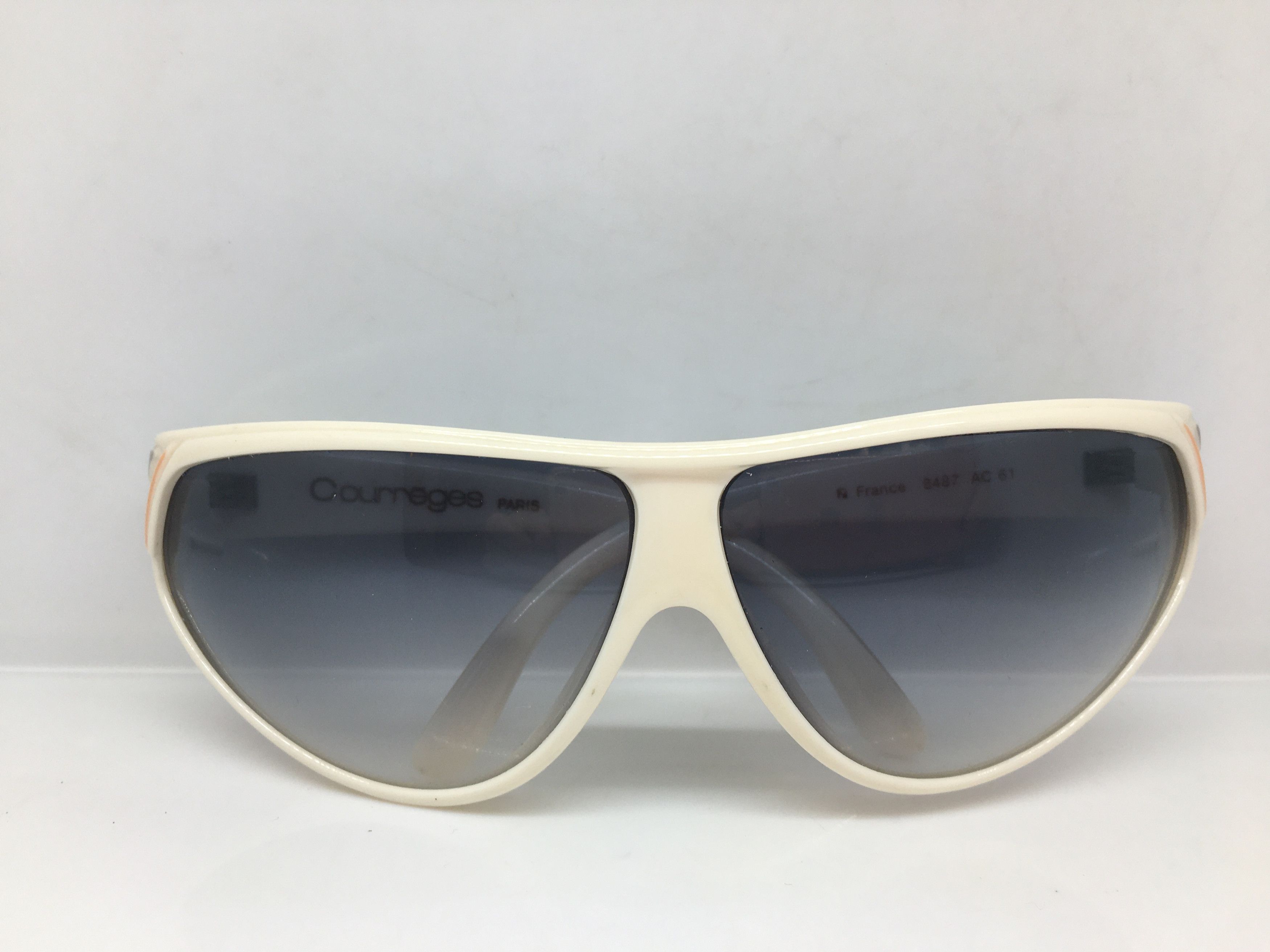 Courreges Vintage 70s Courreges 8487 Wrapped Sunglasses France Size ONE SIZE - 6 Thumbnail
