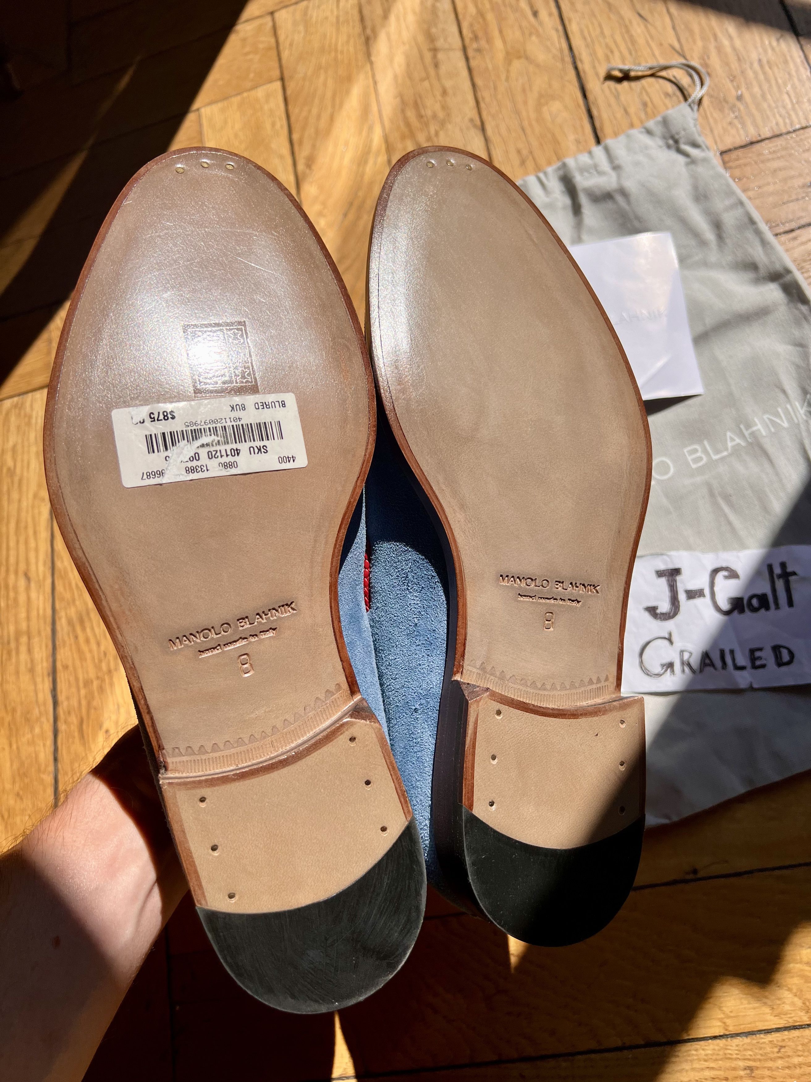 Manolo Blahnik Handmade! ManoloB tasseled loafers size 8UK 9US Size US 9 / EU 42 - 4 Thumbnail