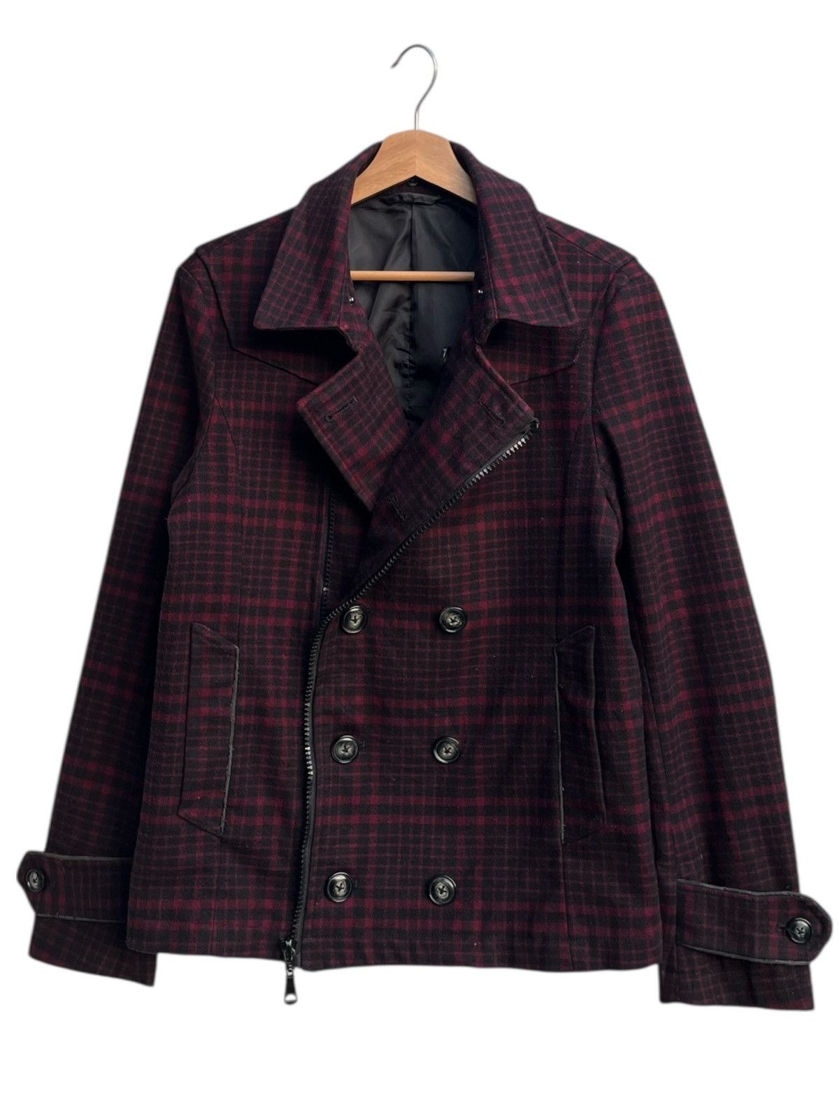 semanticdesign Semantic Design Tartan Plaid Punk Style Jacket Size US M / EU 48-50 / 2 - 3 Thumbnail