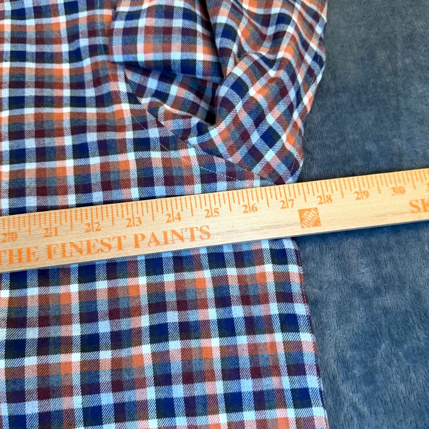 Hart Schaffner Marx Hart Schaffner Marx Canclini Italian Plaid Button Up Shirt Orange XXL Mens NWT Size US XXL / EU 58 / 5 - 6 Thumbnail