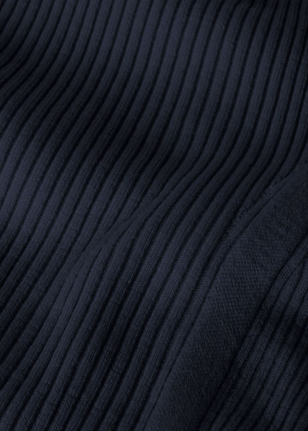 Loro Piana o1w1db10825 FAO6449 Alpe Otro Polo neck Sweater in Navy Blue Size M / US 6-8 / IT 42-44 - 3 Thumbnail