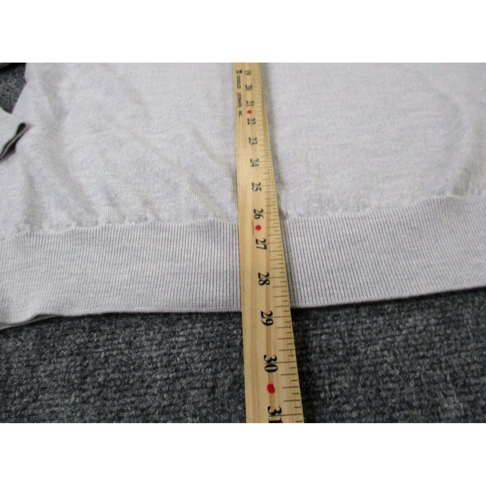 CO COLLARS & CO. Sweater Men 2XL Mock Neck Solid Wool Pullover Casual Winter Fall Preppy Golf Tennis Walking Mens Size US XXL / EU 58 / 5 - 4 Thumbnail